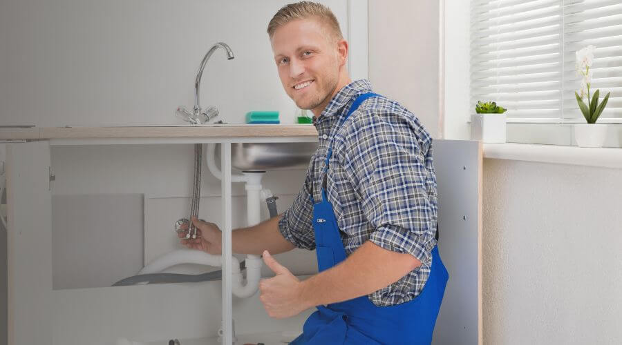 Local annual plumbing maintenance in Selfridge, ND